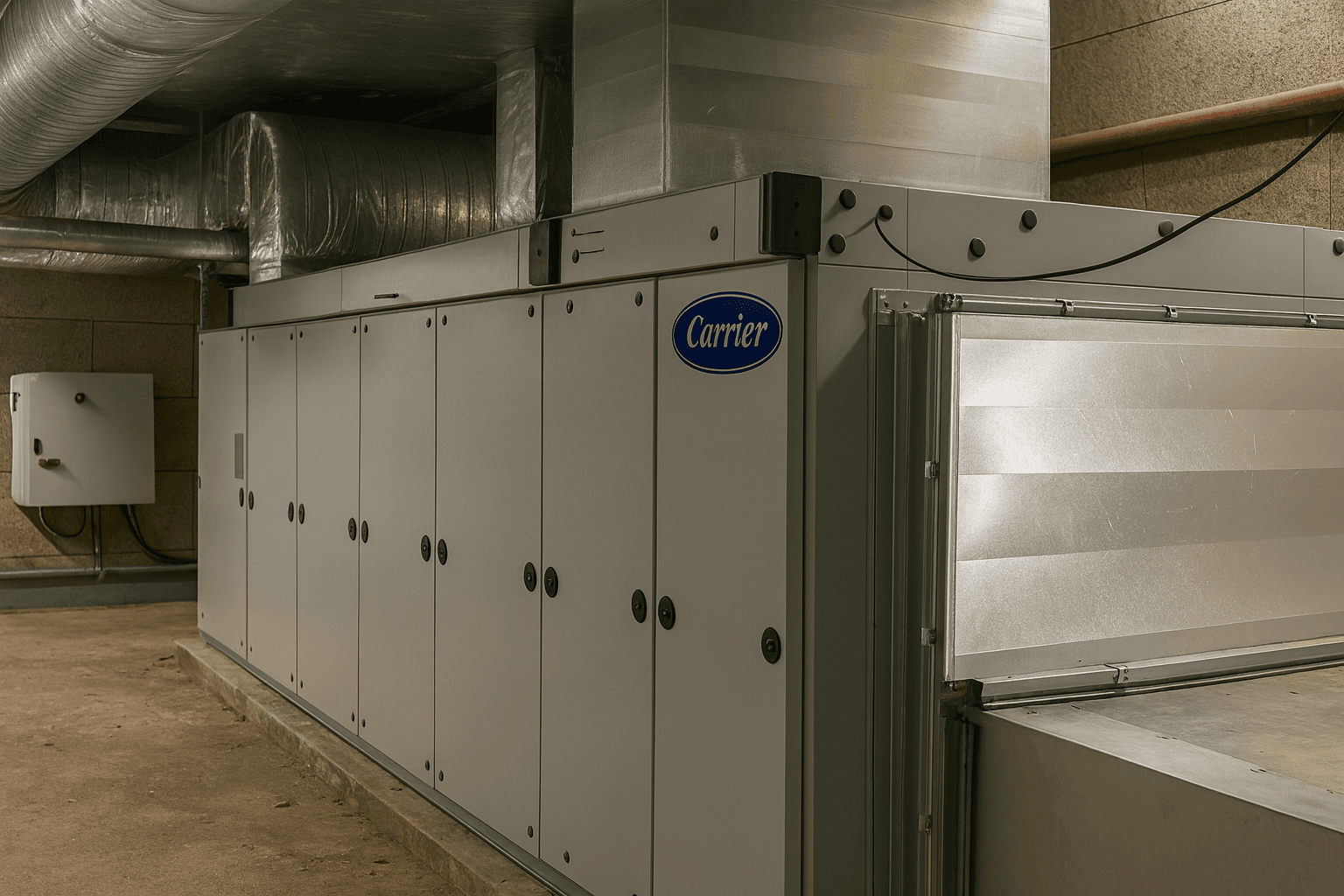 CTA en local technique — La Défense